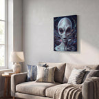 Vertical Framed Canvas Wall Art Printed in Canada