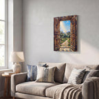 LIght Through AN Open Door Designs WIth Purpose Brand Vertical Framed Canvas Wall