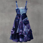 All-Over Print Women’s Ruffle Hem Dress