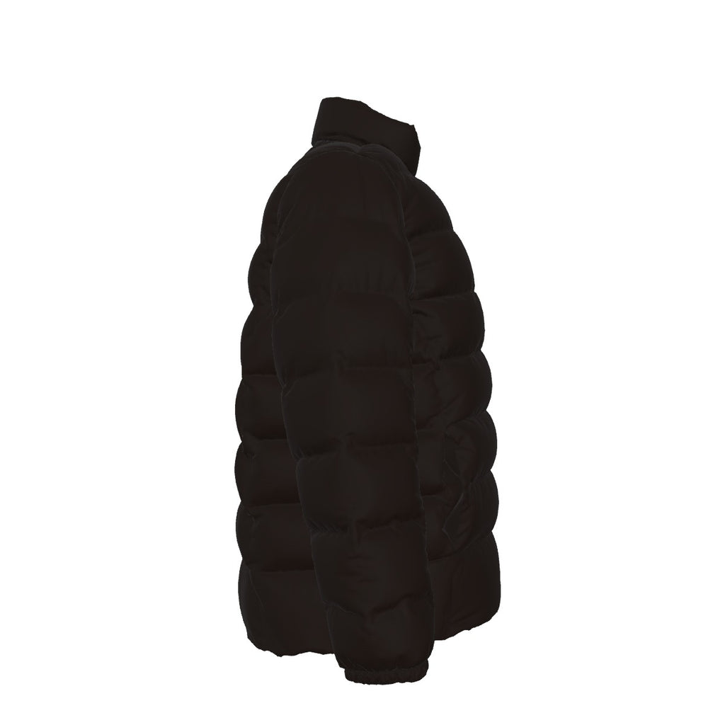 All-Over Print Unisex Stand collar slim down jacket