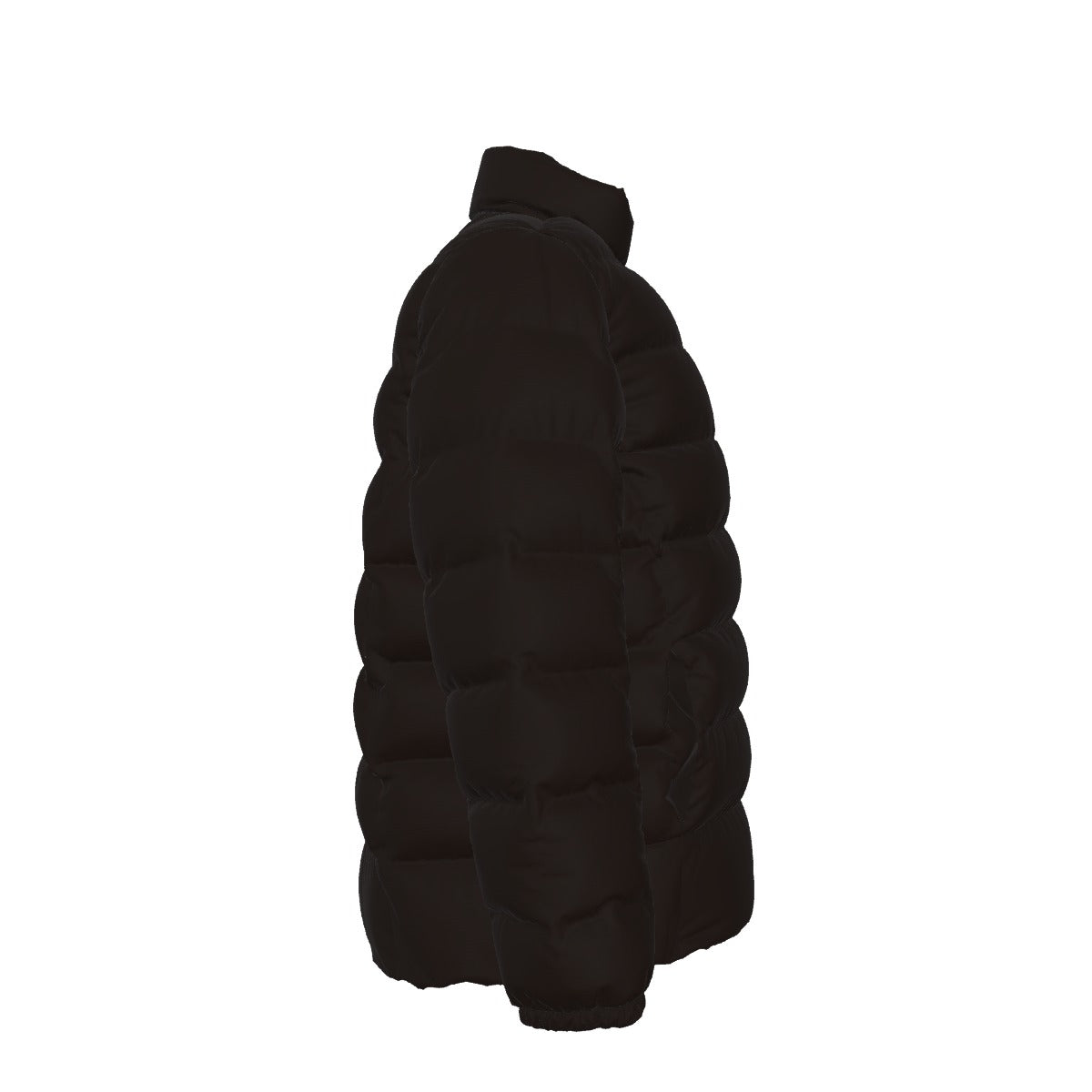 All-Over Print Unisex Stand collar slim down jacket