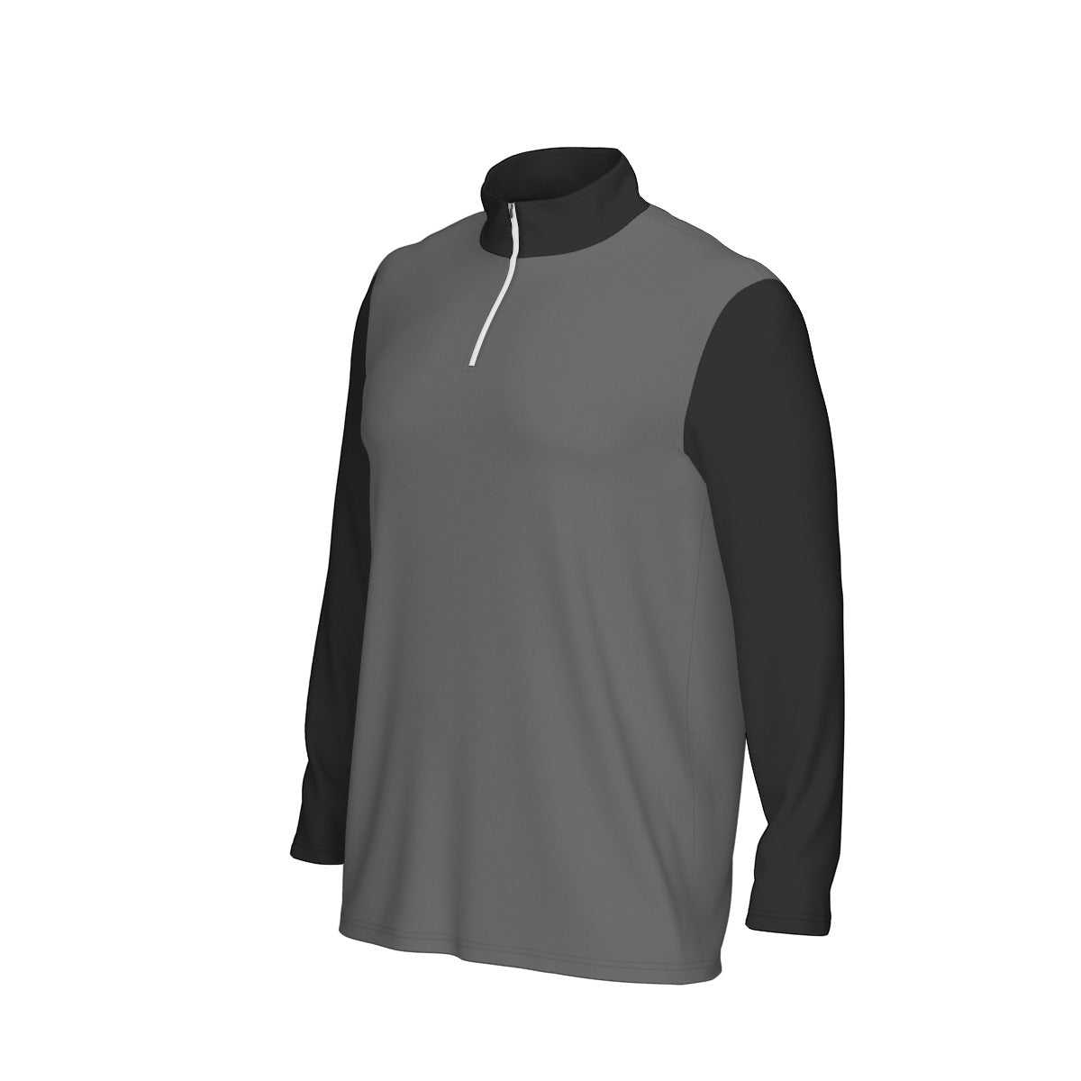 All-Over Print Men's Sports Collar Jersey With Long Sleeve| Interlock