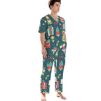 All-Over Print Unisex Scrub Set With Six Pocket