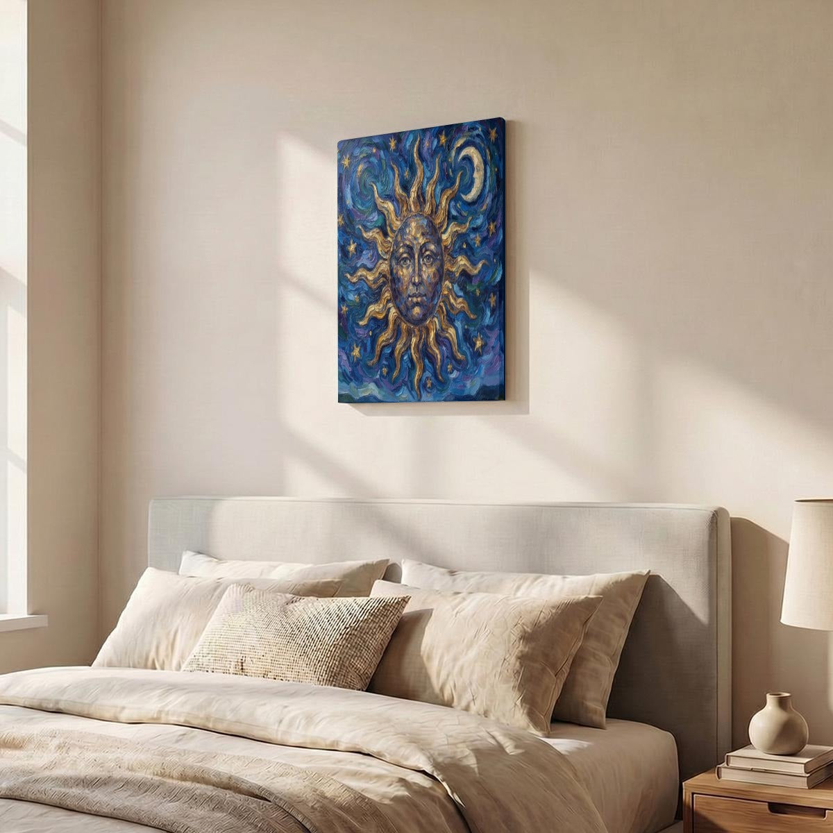 Vertical Framed Canvas Wall Art Printed in Canada
