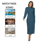 All-Over Print Women's Hip Dress