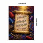 Vertical Framed Canvas Wall Art Printed in Canada