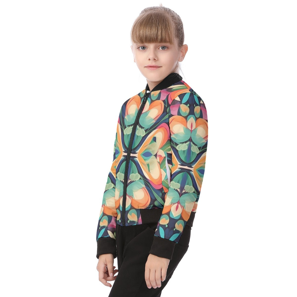 All-Over Print Kid's Bomber Jacket