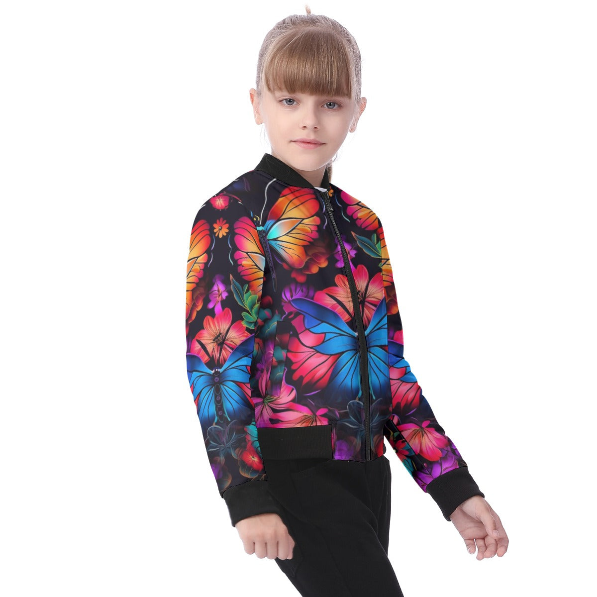 All-Over Print Kid's Bomber Jacket