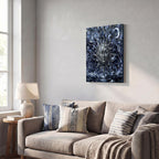 Vertical Framed Canvas Wall Art Printed in Canada