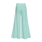 All-Over Print Women’s Lightweight Wide-Leg Pants with Hidden Side Zipper