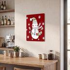 Thickened Rectangular Iron Wall Painting Printed in Canada