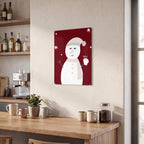 Thickened Rectangular Iron Wall Painting Printed in Canada