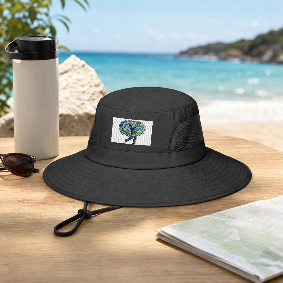 UPF 50+ Wide Brim Outdoor Sun Hat