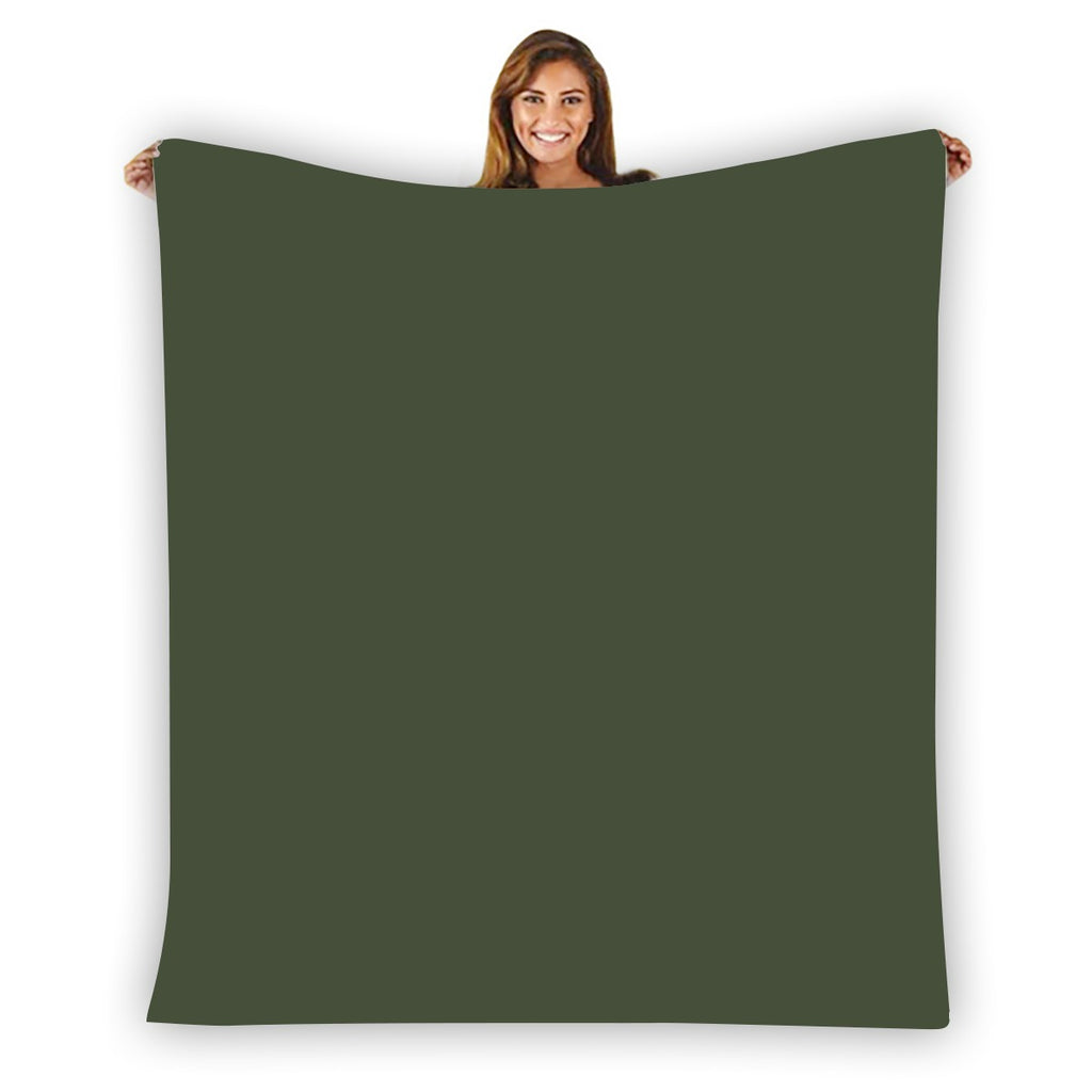 Single-Side Printing Flannel Blanket