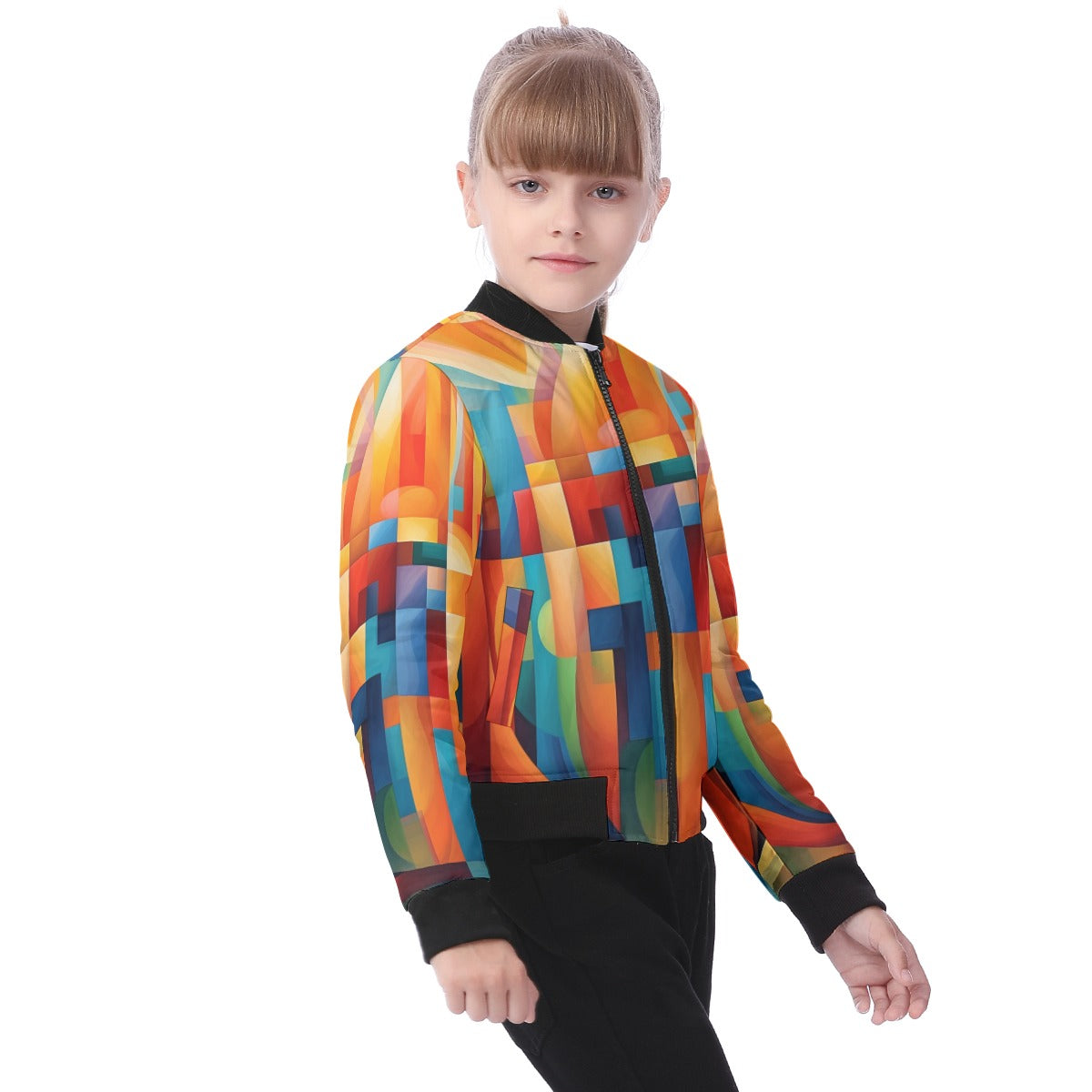 All-Over Print Kid's Bomber Jacket