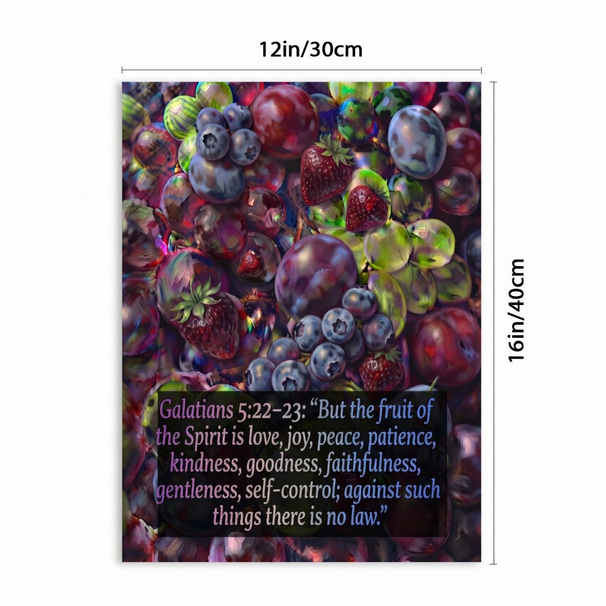 Vertical Framed Canvas Wall Art Printed in Canada