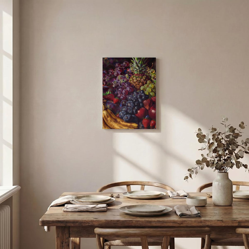 Vertical Framed Canvas Wall Art Printed in Canada