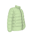 All-Over Print Unisex Stand collar slim down jacket