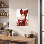 Thickened Rectangular Iron Wall Painting Printed in Canada