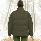 All-Over Print Unisex Stand-up Collar Down Jacket