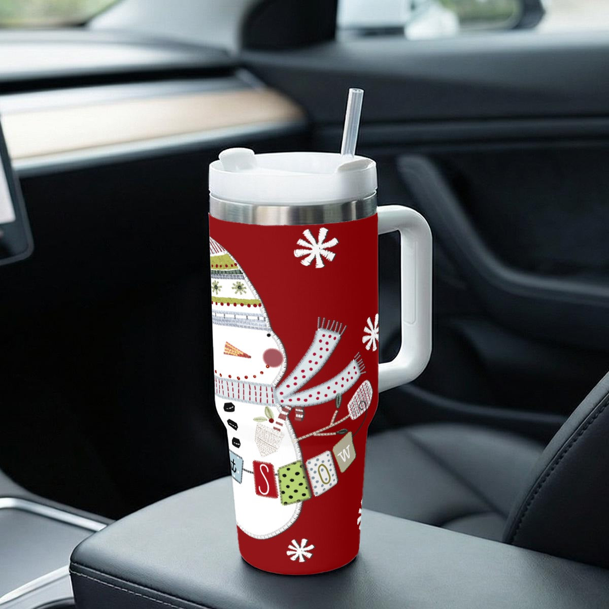 40 oz Tumbler With Handle Printed in USA