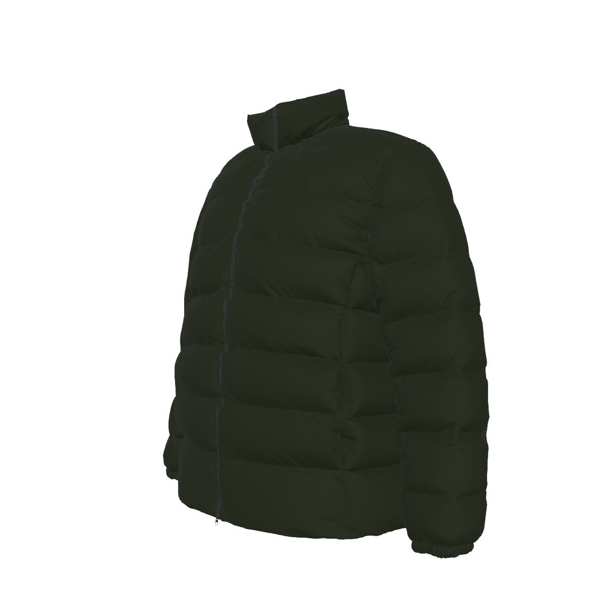 All-Over Print Unisex Stand collar slim down jacket