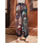 All-Over Print Women's Carrot Pants