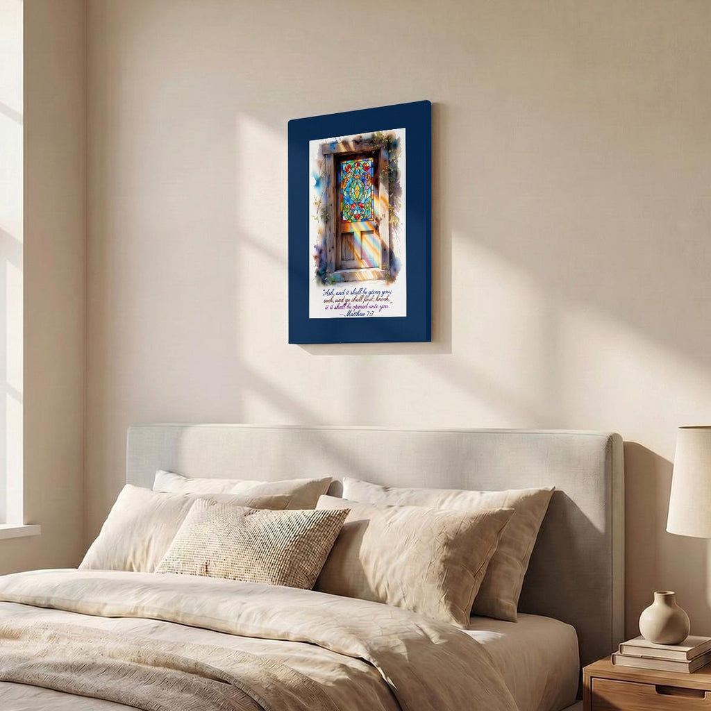 Vertical Framed Canvas Wall Art Printed in Canada