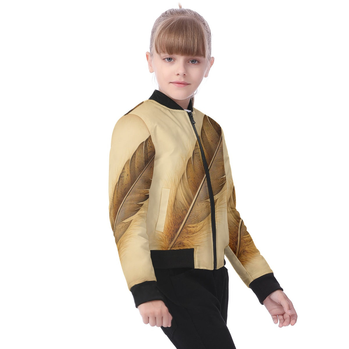 All-Over Print Kid's Bomber Jacket