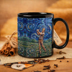 11oz Black Ceramic Mug