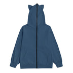 All-Over Print Unisex Pullover Hoodie With Zipper Closure