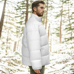 All-Over Print Unisex Stand-up Collar Down Jacket