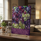 Vertical Framed Canvas Wall Art Printed in Canada