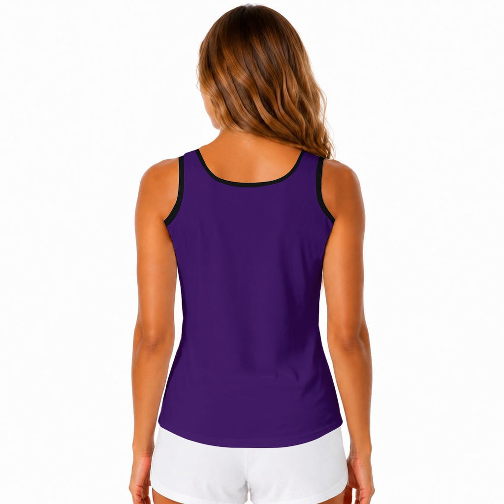 All-Over Print Women Built-in Bra Sports Tank Tops