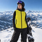 All-Over Print Unisex Quilted Full-Zip Padded Vest