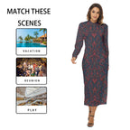 All-Over Print Women's Hip Dress