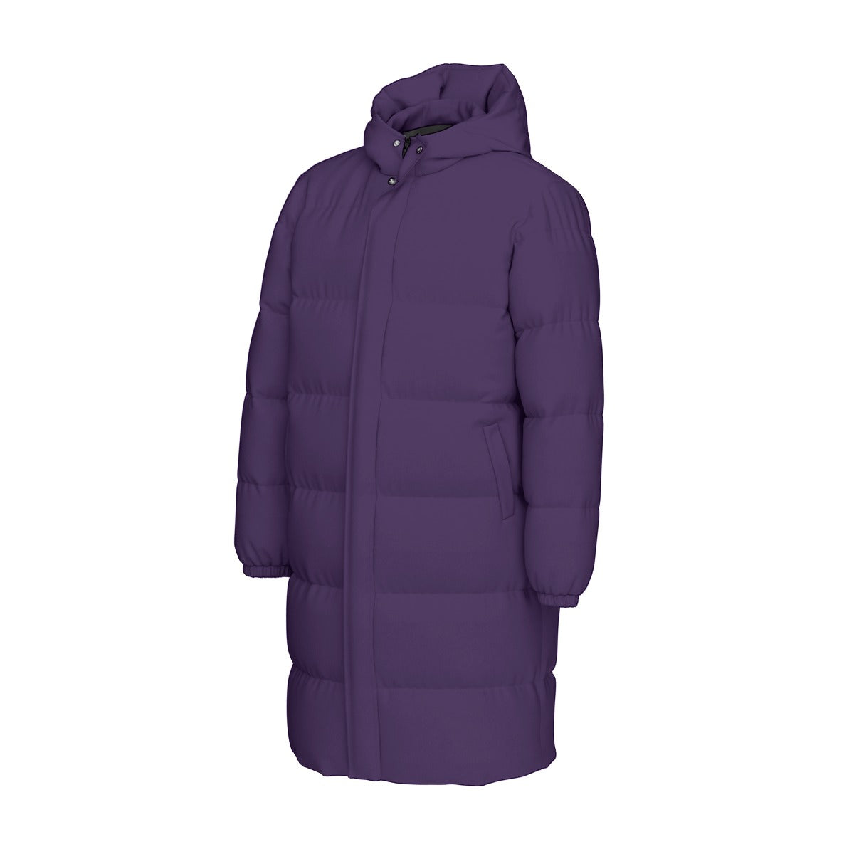 All-Over Print Unisex Long Down Jacket
