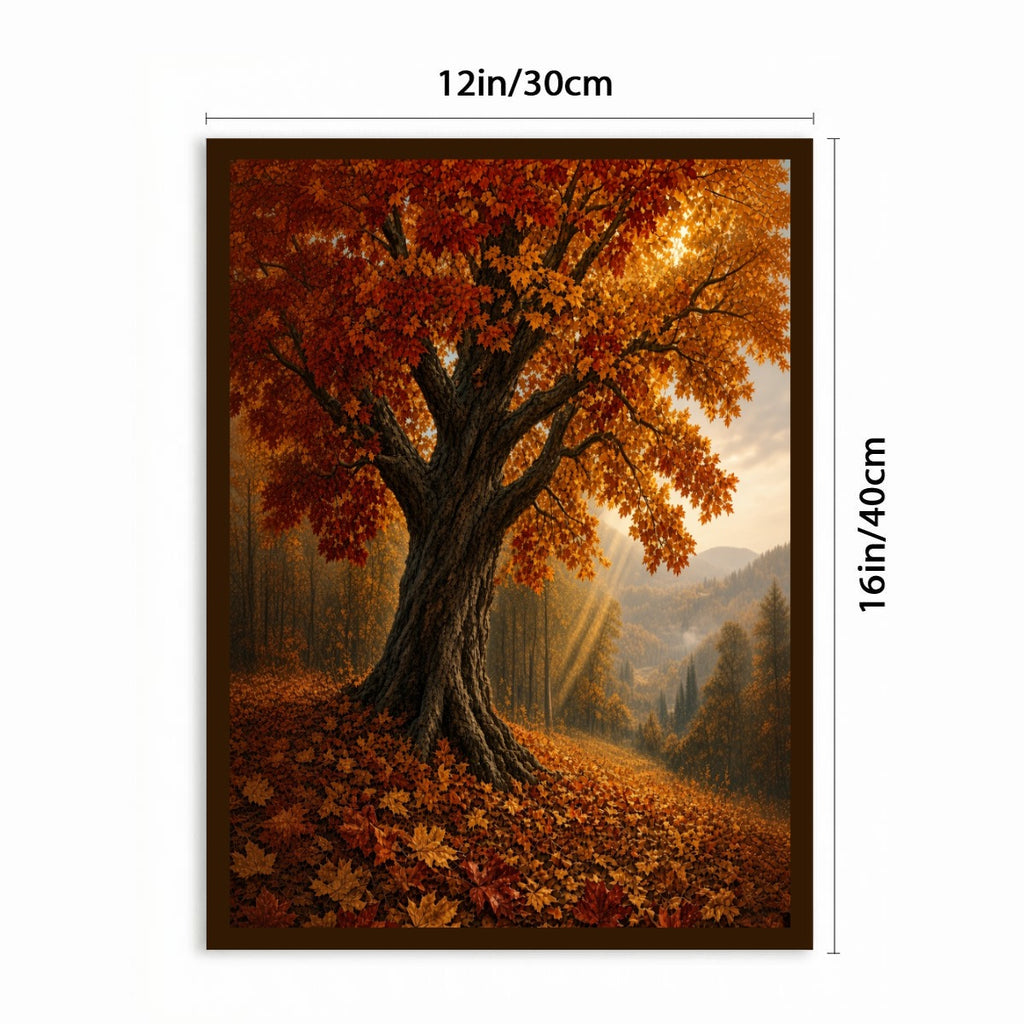 Vertical Framed Canvas Wall Art Printed in Canada