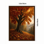 Vertical Framed Canvas Wall Art Printed in Canada
