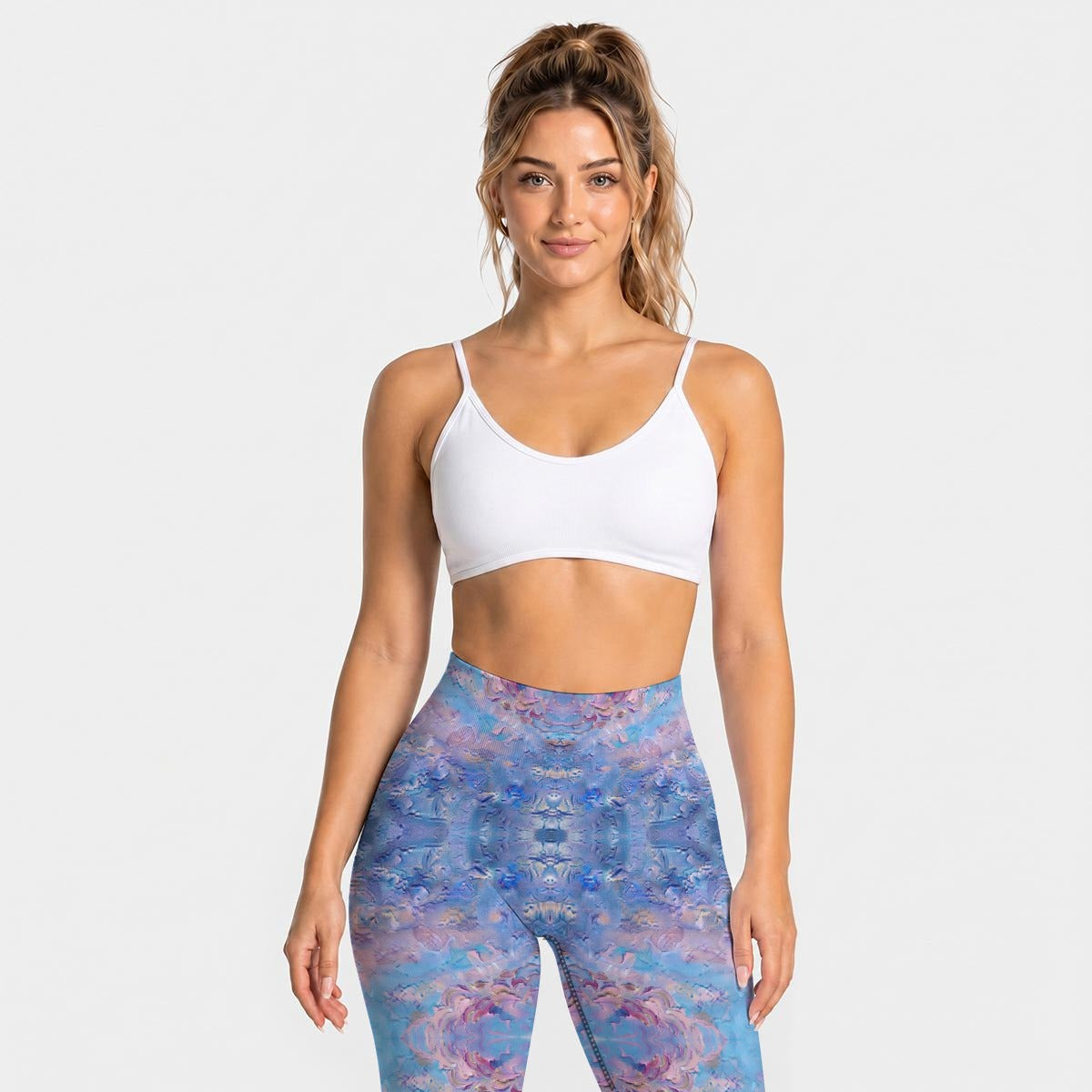 All-Over Print Women's Seamless High Waisted Butt-Lifting Leggings