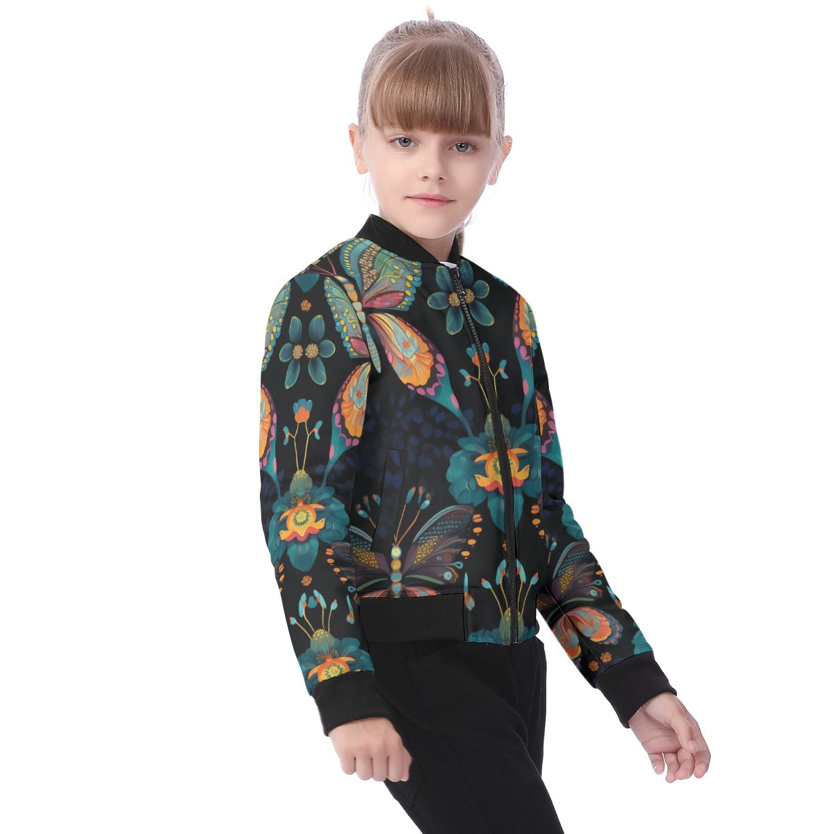 All-Over Print Kid's Bomber Jacket