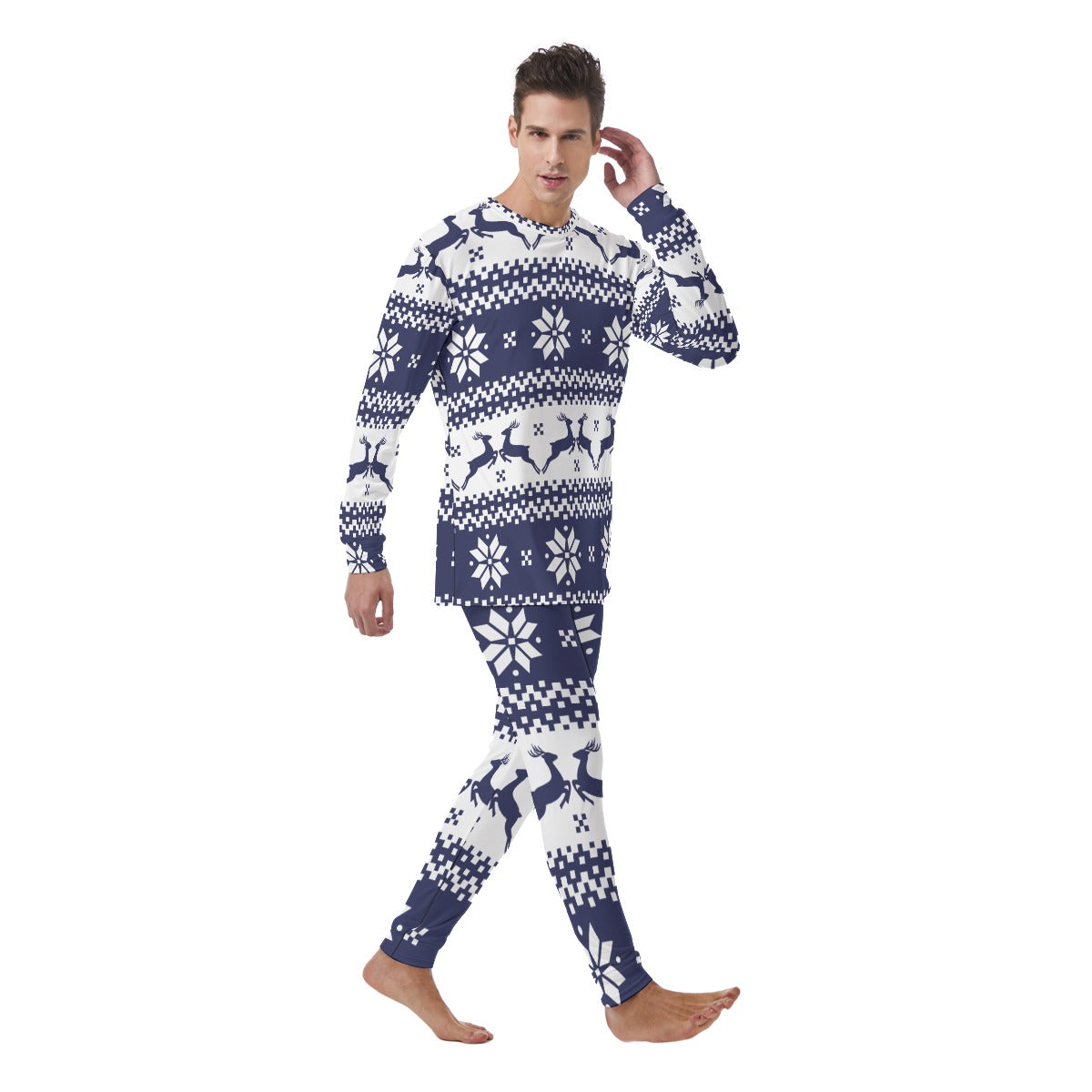 All-Over Print Men's Pajamas