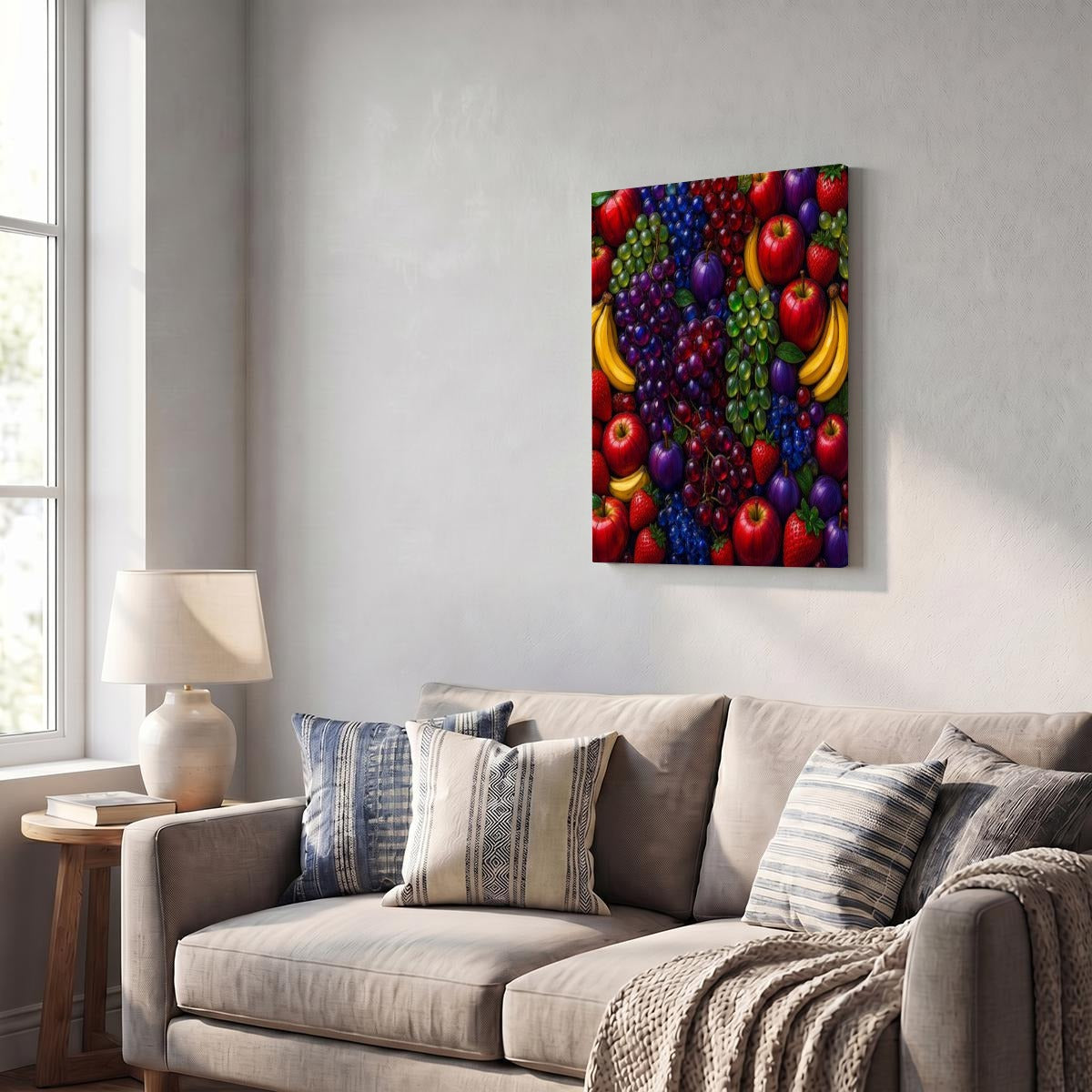Bare Good Fruit Collection Designs With Purpose Brand Framed Canvas Wall Art