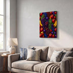 Vertical Framed Canvas Wall Art Printed in Canada