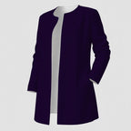 All-Over Print Women's Faux Sweater Cardigan