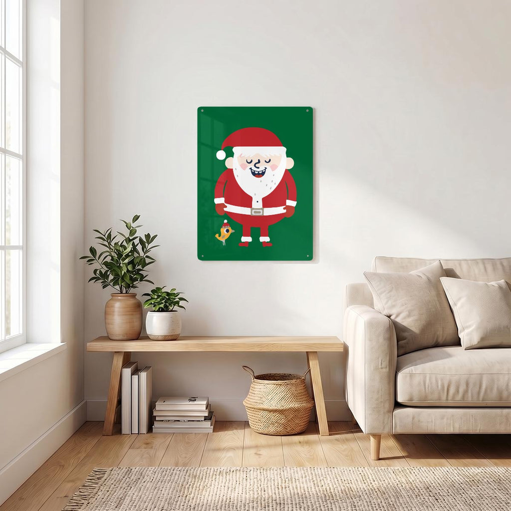 Thickened Rectangular Iron Wall Painting Printed in Canada