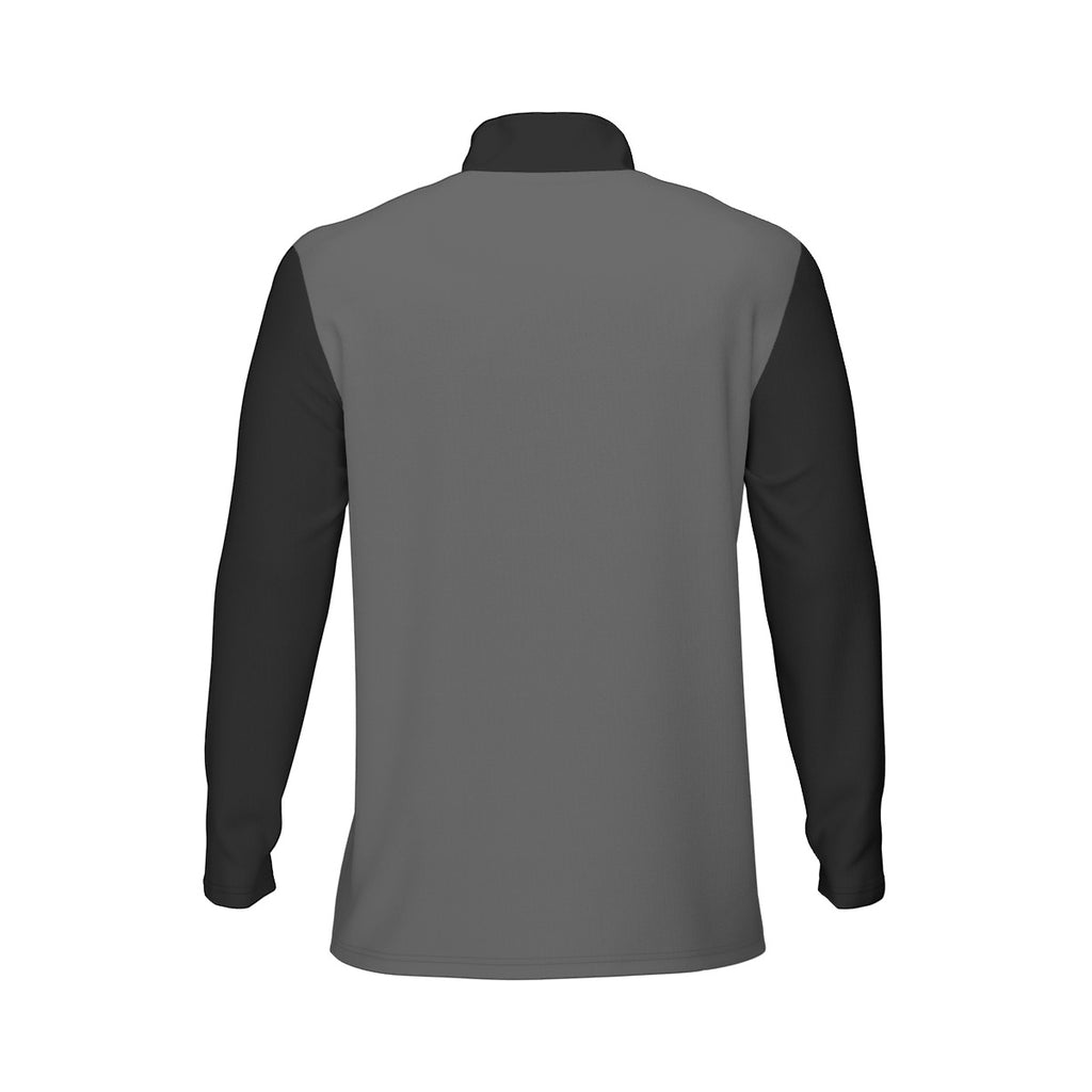 All-Over Print Men's Sports Collar Jersey With Long Sleeve| Interlock