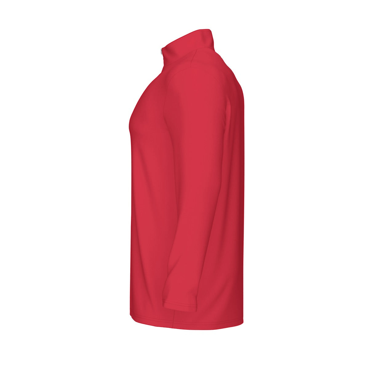 Maglia sportiva da uomo con stampa all-over, colletto e maniche lunghe | Interlock