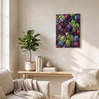 Bare Good Fruit Thickened Rectangular Iron Wall Painting