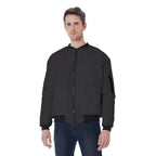 All-Over Print Men's Jacket With Sleeve Pocket